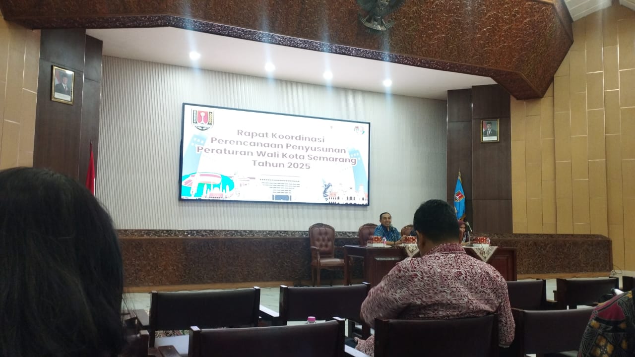 DISKOMINFO Hadiri Rakor Perencanaan Penyusunan Perwal Kota Semarang Tahun 2025